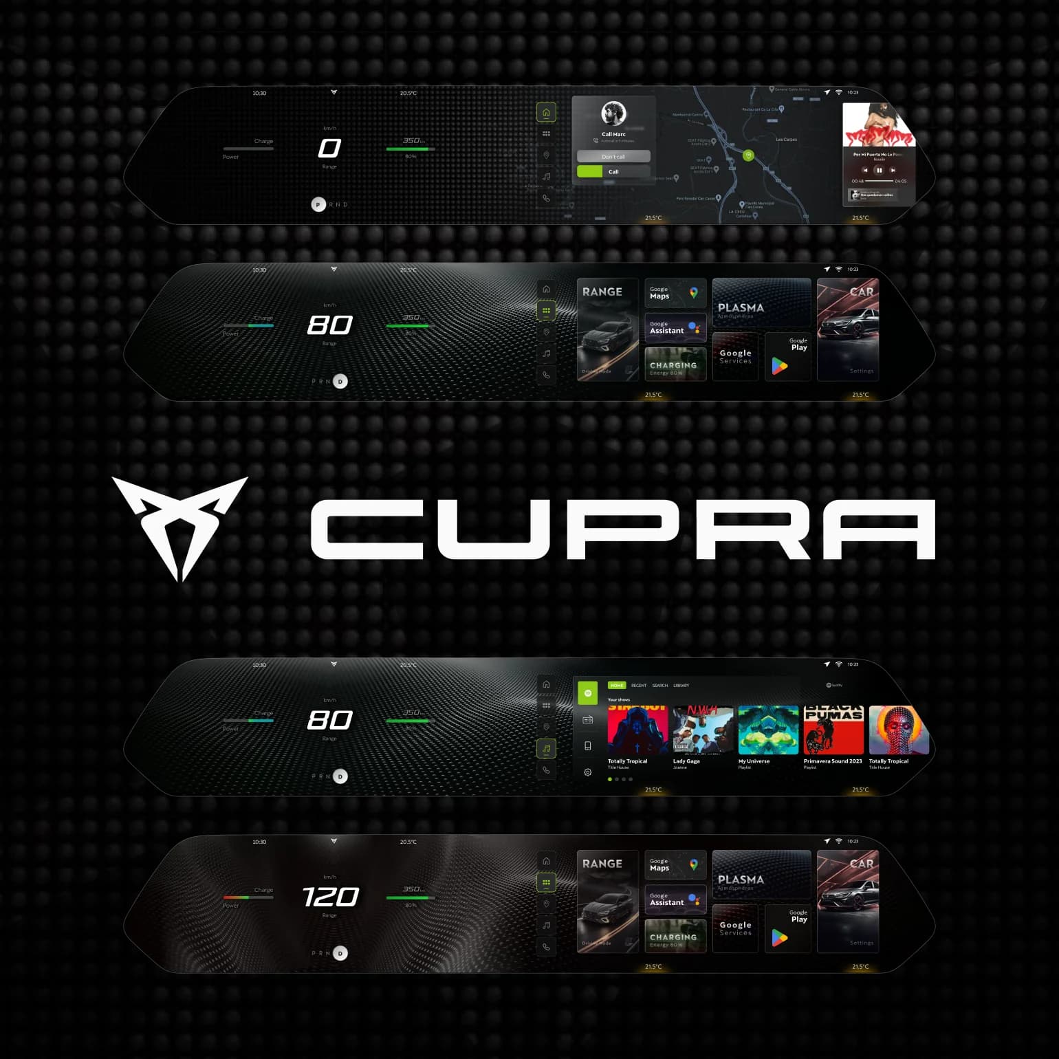 Cupra · HMI